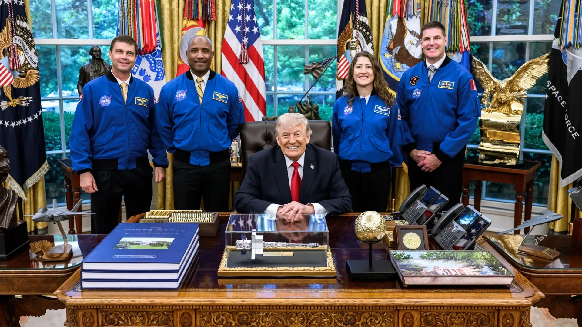 Trump to Honor Artemis II Crew with Congressional Space Medal